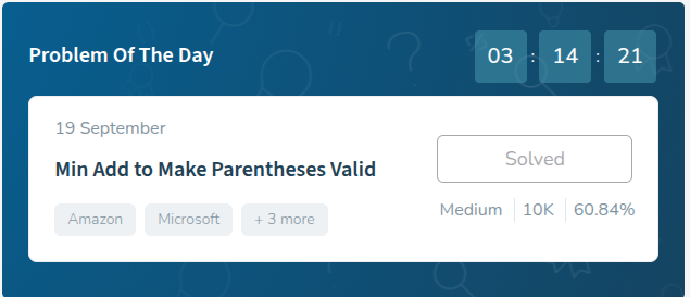 GfG September 19, 2025